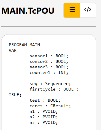 TwinCAT Online Viewer